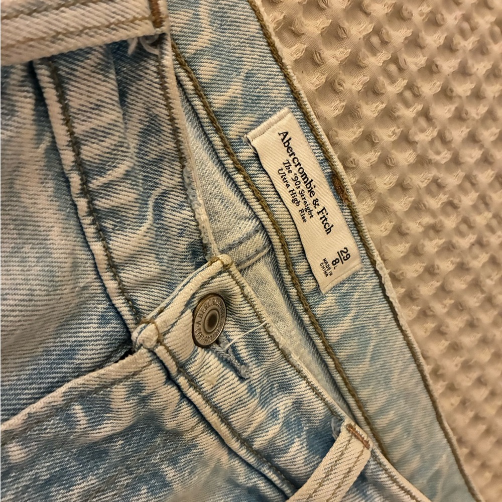 Abercrombie & Fitch Light Blue Denim Jeans